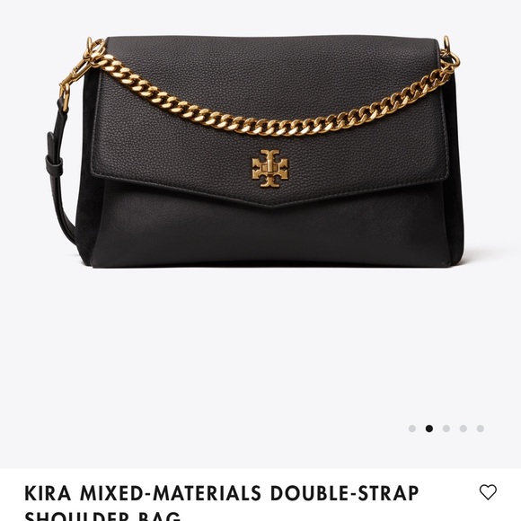 TORY BURCH Kira Double Strap Shoulder Bag - Picture 2 of 5